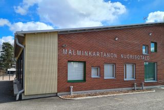 New red brick building