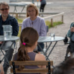 LähiöAreena-tapahtuma, jossa nuoret haastattelevat päättäjiä